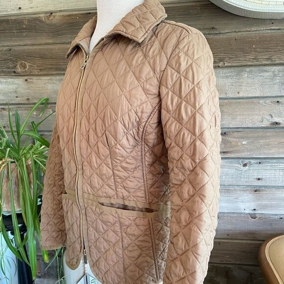 Tommy Hilfiger Quilted Full Zip Jacket Size M EUC - Picture 4 of 8